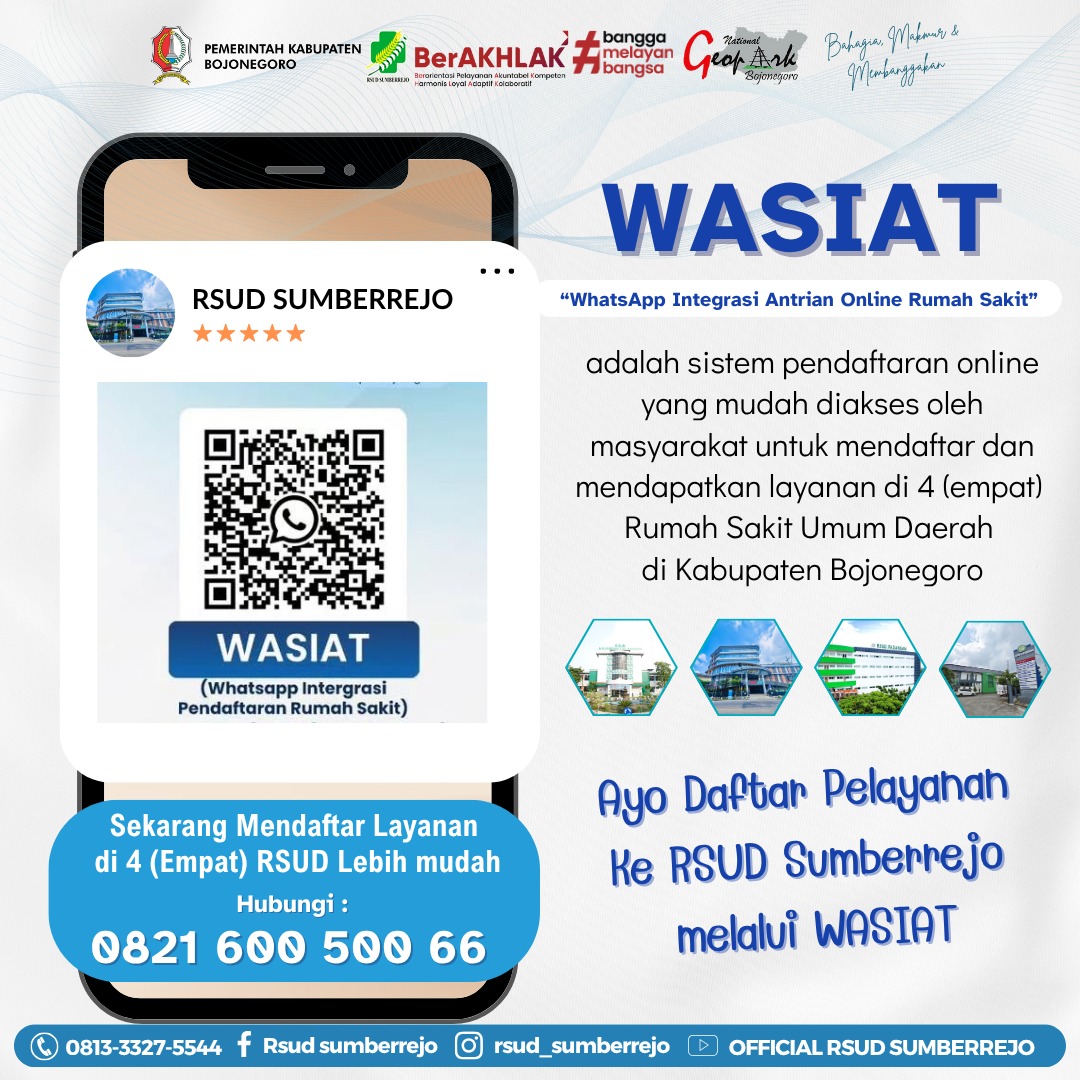 WASIAT (WhatsApp Integrasi Antrian Online Rumah Sakit)