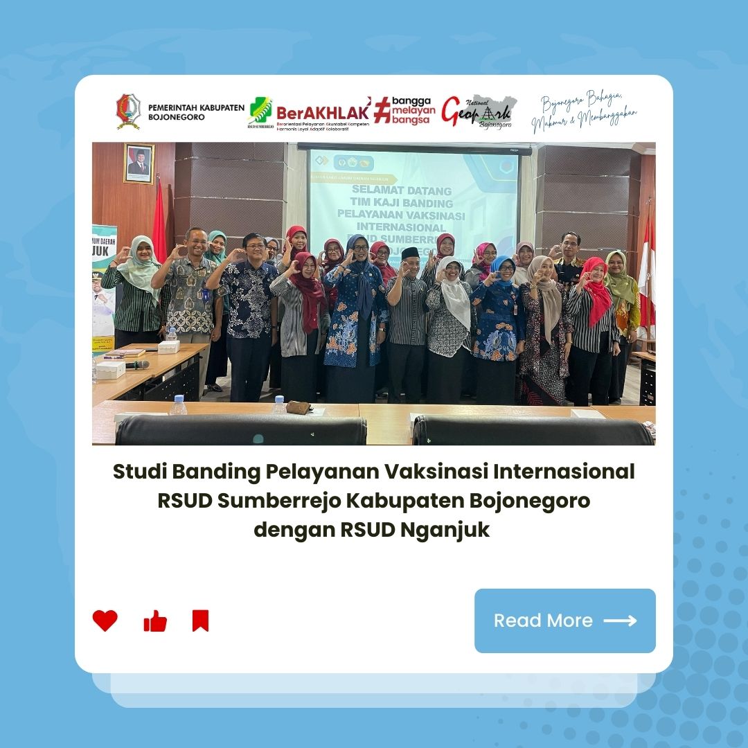 Studi Banding Pelayanan Vaksinasi Internasional dengan RSUD Nganjuk