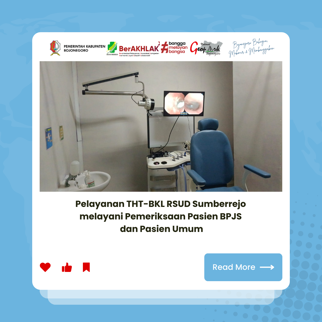 Pelayanan THT-BKL RSUD Sumberrejo