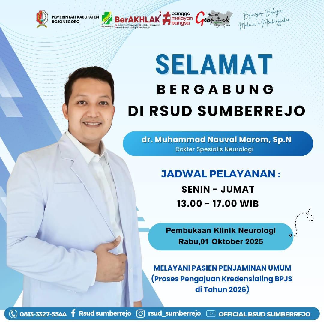 Pengembangan Pelayanan Spesislitik Neurologi di RSUD Sumberrejo