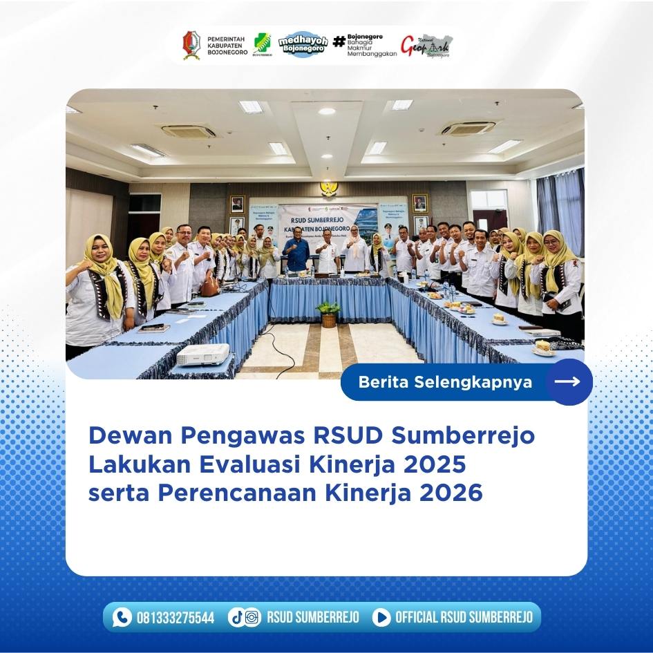 Dewan Pengawas RSUD Sumberrejo Evaluasi Capaian Kinerja 2025 & Rencana Kinerja 2026