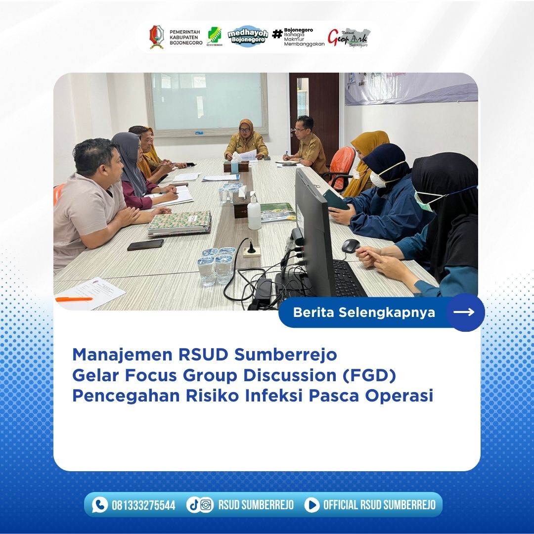 Focus Group Discussion (FGD) Pencegahan Risikp Infeksi Pasca Operasi