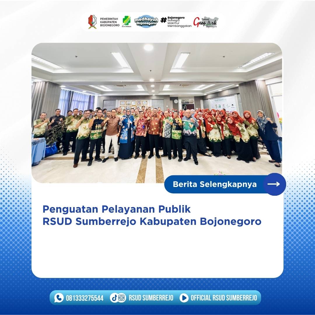 Penguatan Pelayanan Publik RSUD Sumberrejo