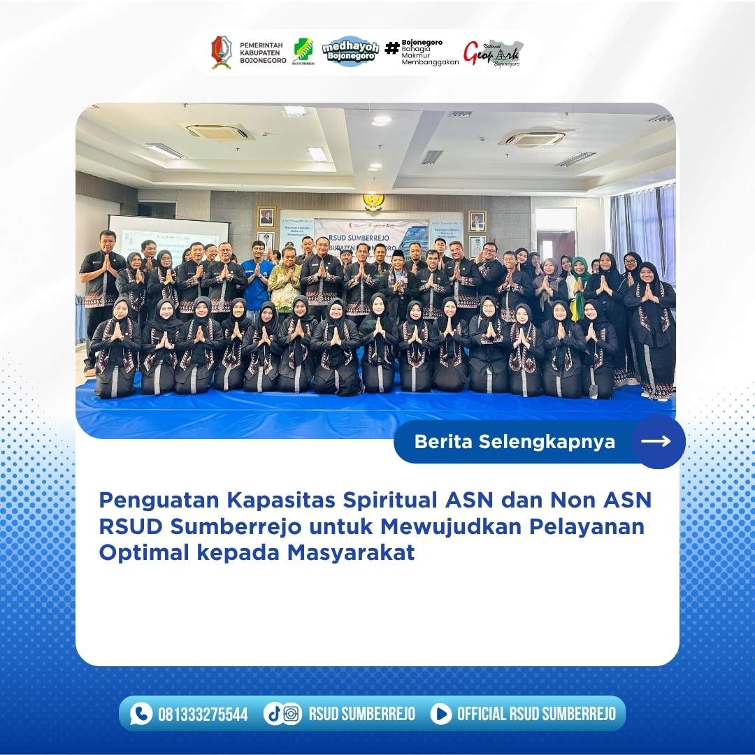 Penguatan Kapasitas Spiritual ASN dan Non ASN RSUD Sumberrejo