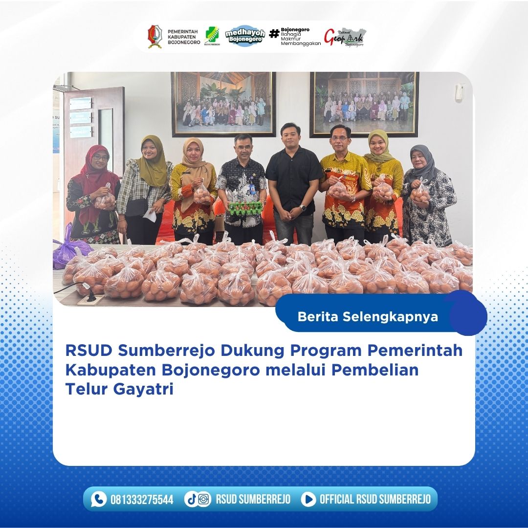 Dukung Ekonomi Lokal, RSUD Sumberrejo Gunakan Telur Gayatri dari Peternak Ayam Petelur Lokal