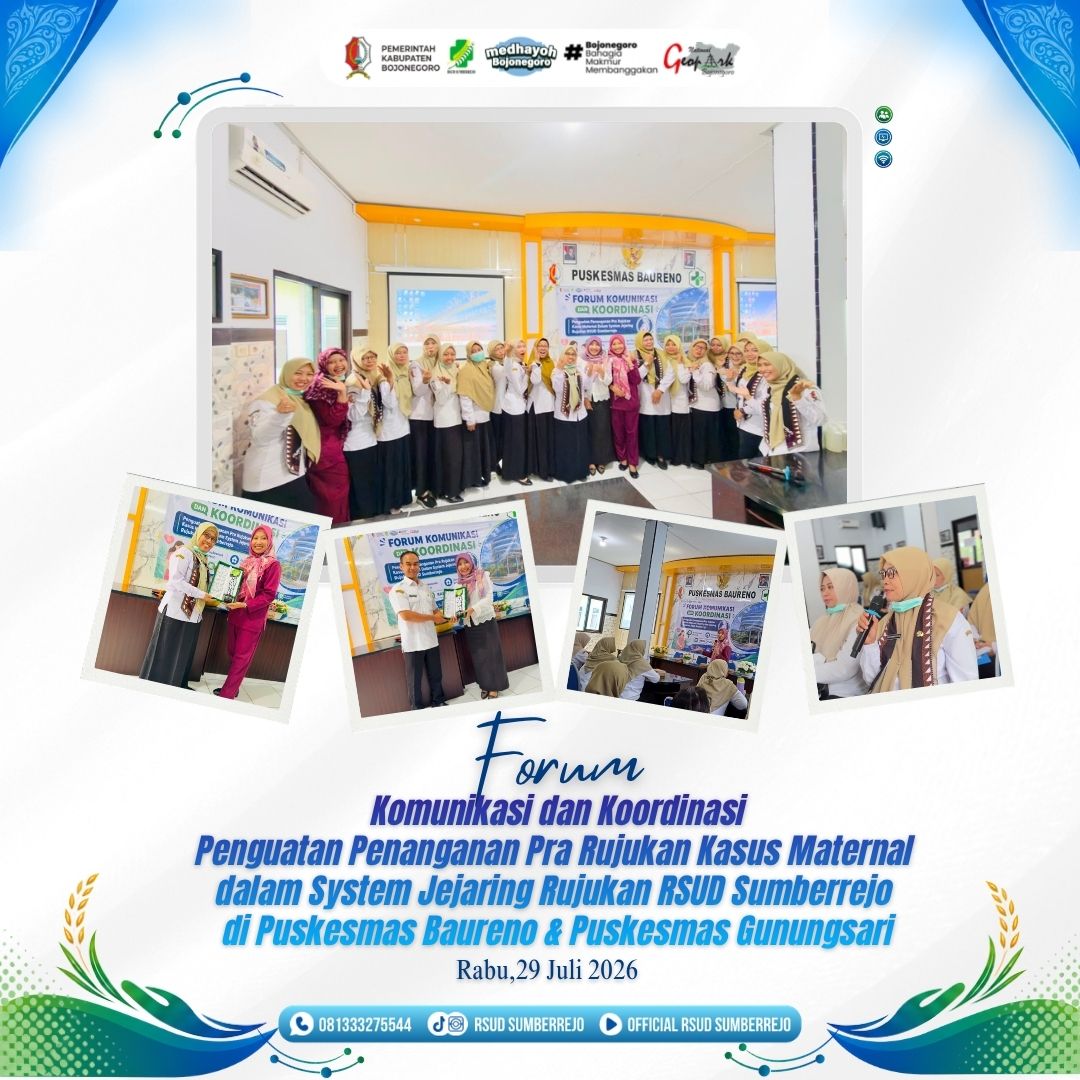 RSUD Sumberrejo Perkuat Jejaring Rujukan Maternal dengan Puskesmas