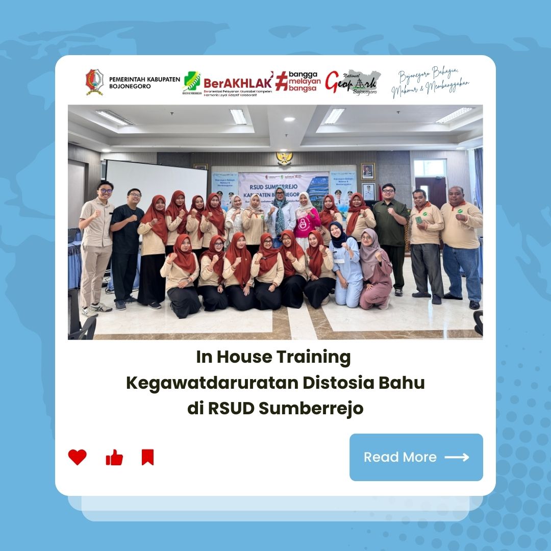 In House Training Tata Laksana Kegawatdaruratan Distosia Bahu di RSUD Sumberrejo