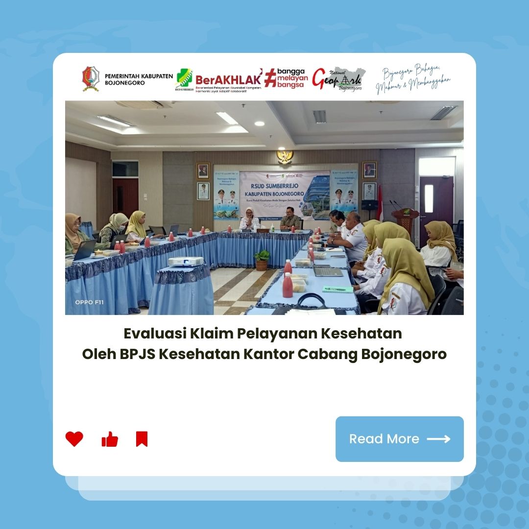 Evaluasi Klaim Pelayanan Kesehatan oleh BPJS Kesehatan Kantor Cabang Bojonegoro