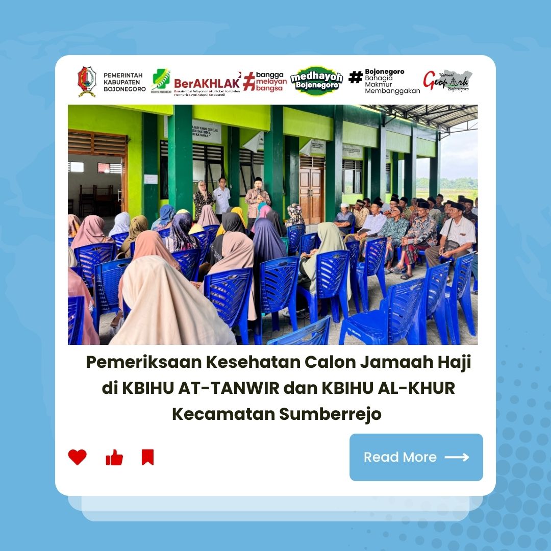 Screening Kesehatan Jamaah Haji: RSUD Sumberrejo Layani Pemeriksaan di At-Tanwir dan Al-Khur