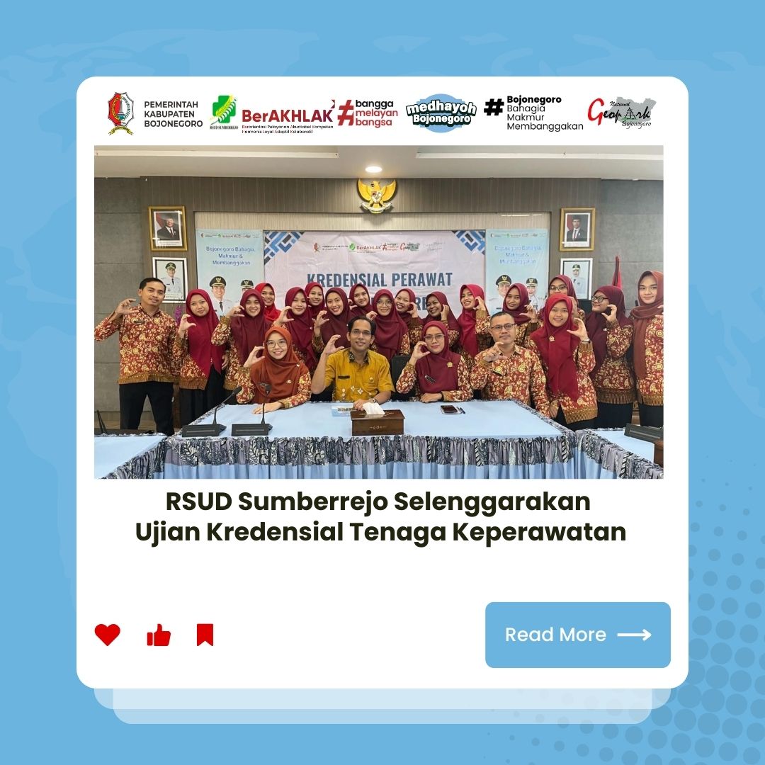 RSUD Sumberrejo selenggarakan Ujian Kredensial Tenaga Keperawatan