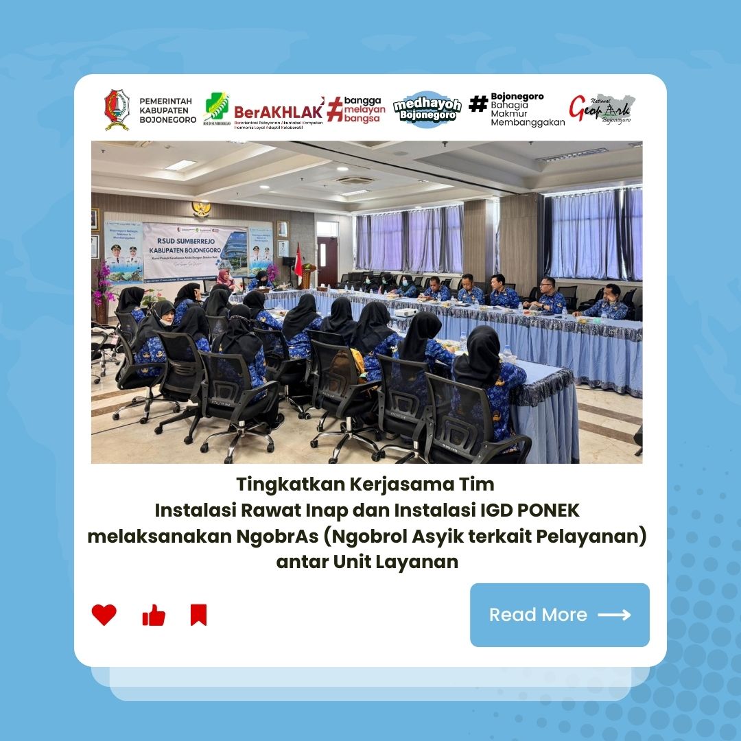 Tingkatkan Kerjasama Tim Antar Unit Layanan melalui NgobrAs (Ngobrol Asyik)