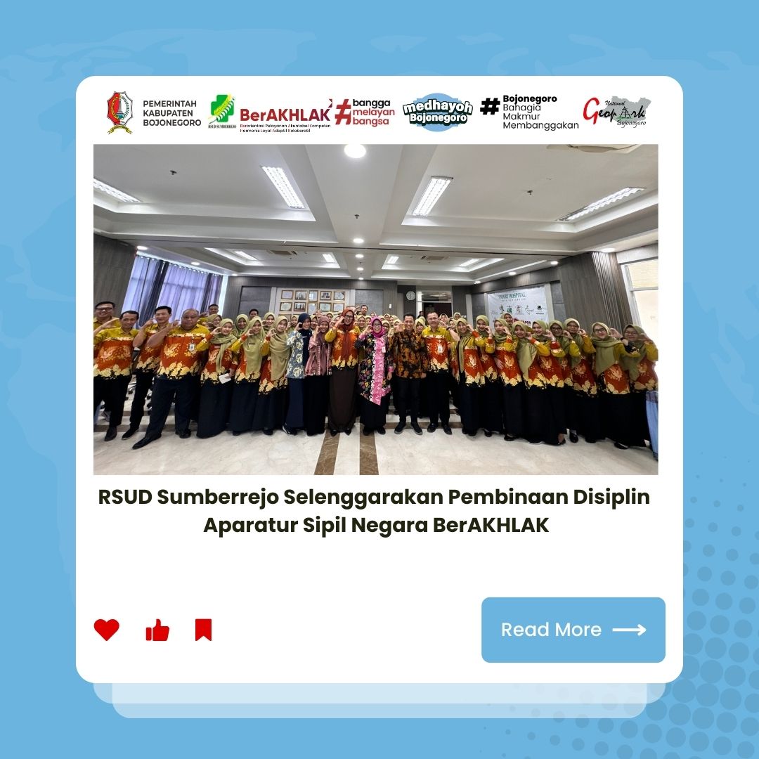 RSUD Sumberrejo Selenggarakan Pembinaan Disiplin ASN BerAKHLAK