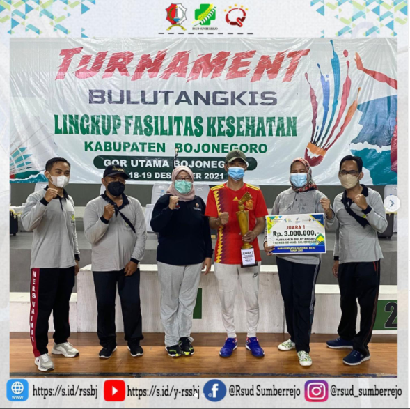 Turnamen Bulutangkis Lingkup Fasilitas Kesehatan