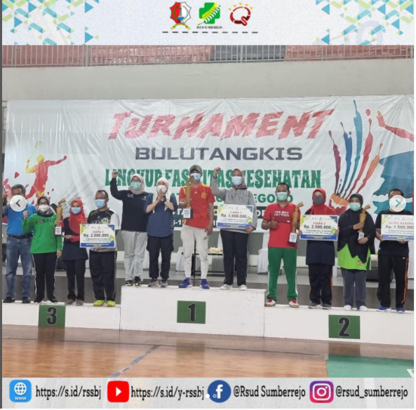 Turnamen Bulutangkis Lingkup Fasilitas Kesehatan